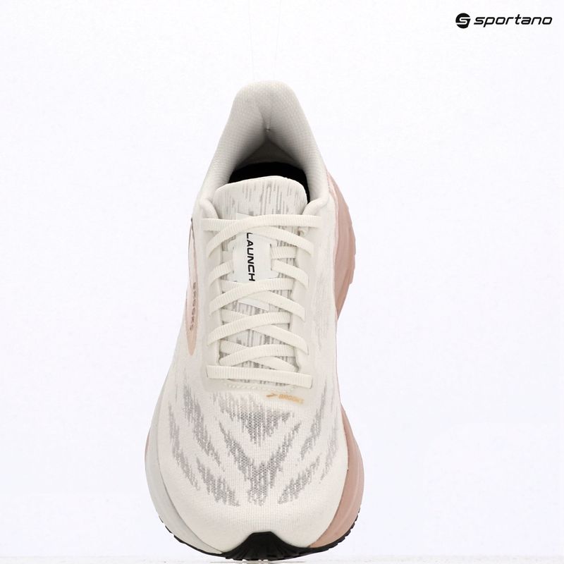 Dámska bežecká obuv Brooks Launch 11 white/gold/pink 9