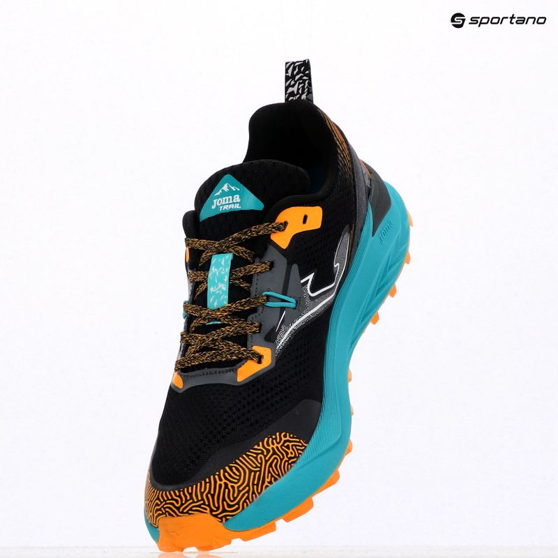 Pánske bežecké topánky Joma Tundra black/orange 7