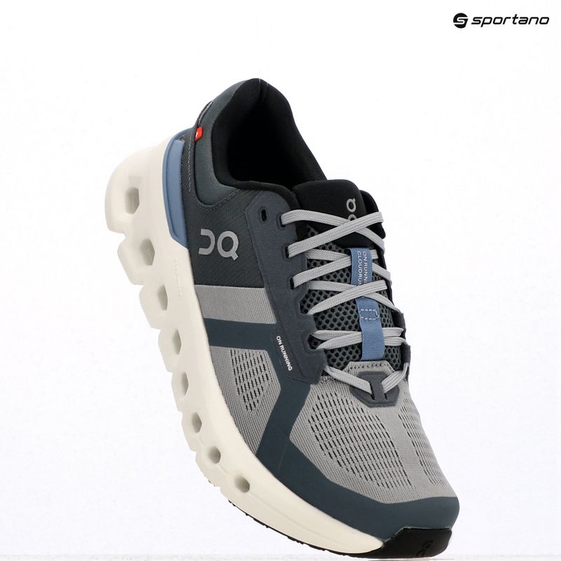 Pánske bežecké topánky On Cloudrunner 2 alloy/chambray 9