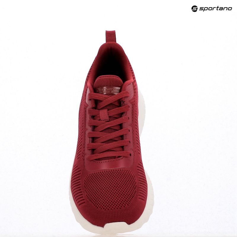 SKECHERS Dámske topánky Bobs Squad Chaos Face Off red 15