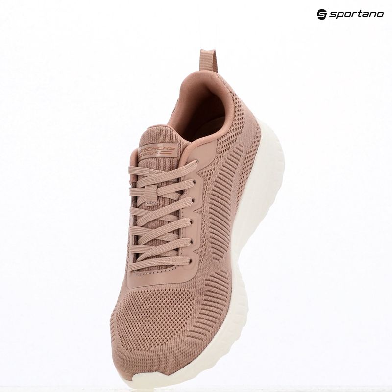 Dámské boty SKECHERS Bobs Squad Chaos Face Off blush pink 15