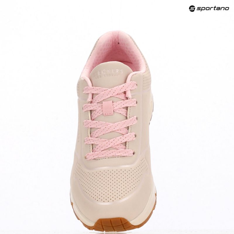 SKECHERS Uno Gen1 Cool Heels detská obuv svetlo ružová 11