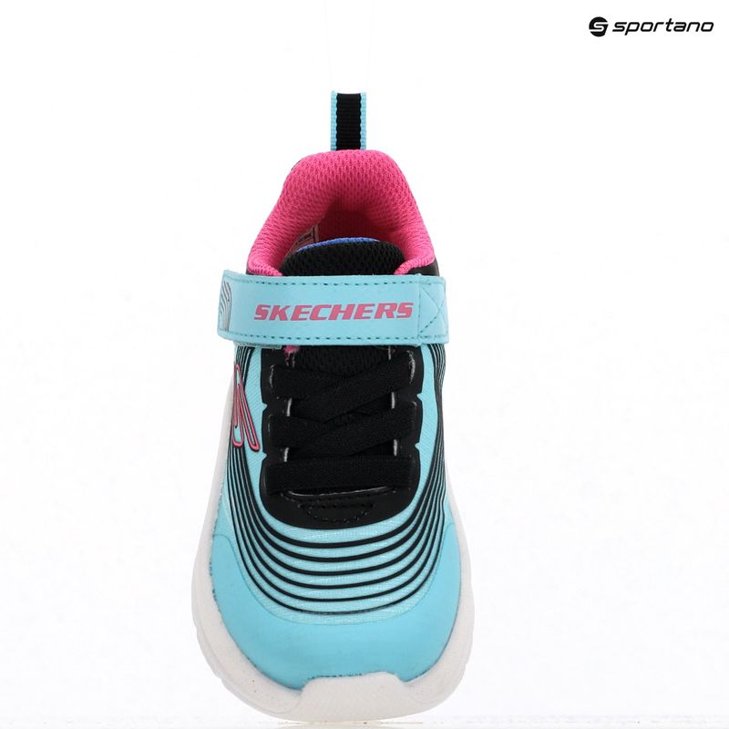 Detské topánky SKECHERS Microspec Advance aqua/purple 7