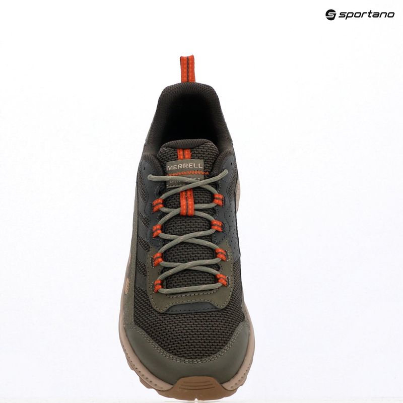 Pánske turistické topánky Merrell Speed ​​Strike 2 olive 11