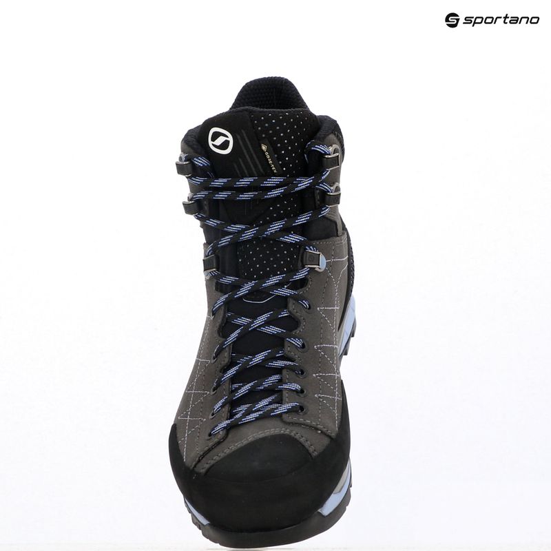 Dámske trekingové topánky SCARPA Zodiac TRK GTX anthracite/lavender 9