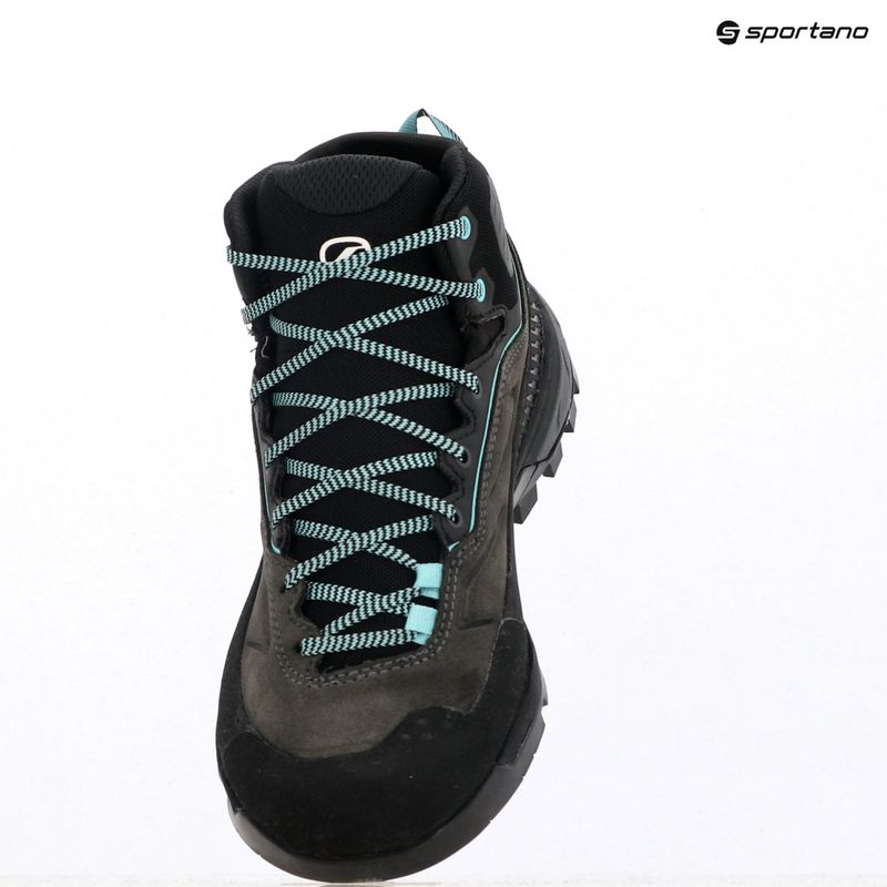 Dámske nástupové topánky SCARPA Rapid XT Mid GTX shark/aqua 13