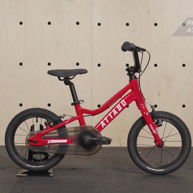Detský bicykel ATTABO EASE 16" červený 18