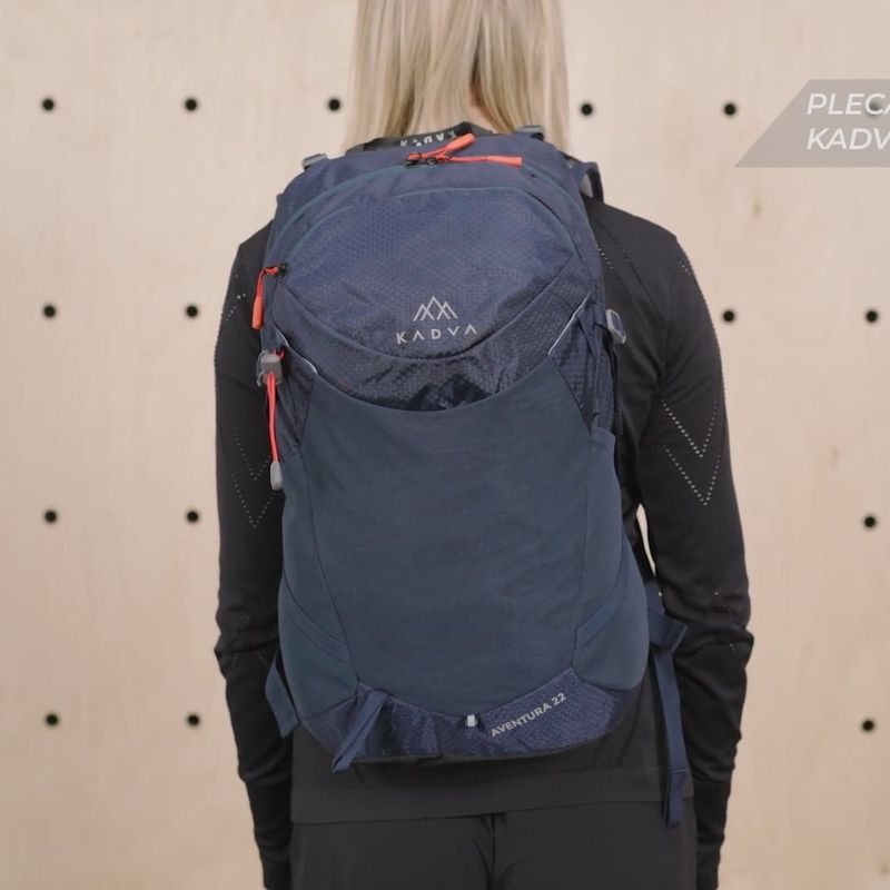 Turistický batoh KADVA Aventura 22 l čierny 28