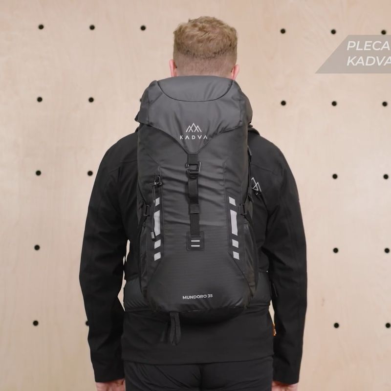 Turistický batoh KADVA Mundoro 35 l čierny 21