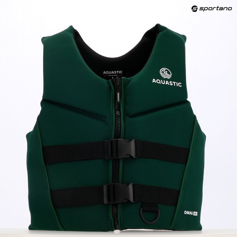 Bezpečnostná vesta AQUASTIC Omni 50N green 13