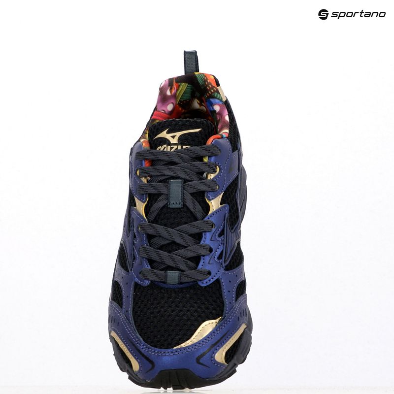 Topánky Mizuno MXR black/black/cadmium orange 9