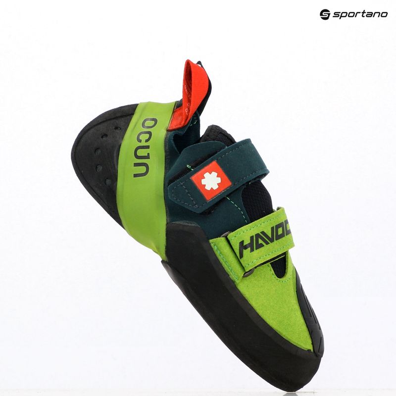 Lezecké topánky Ocun Havoc petrol/ green 12
