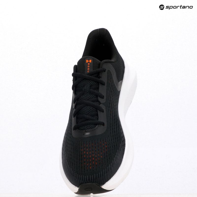 Pánske bežecké topánky Under Armour Charged Rogue 5 black/black/blaze orange 11