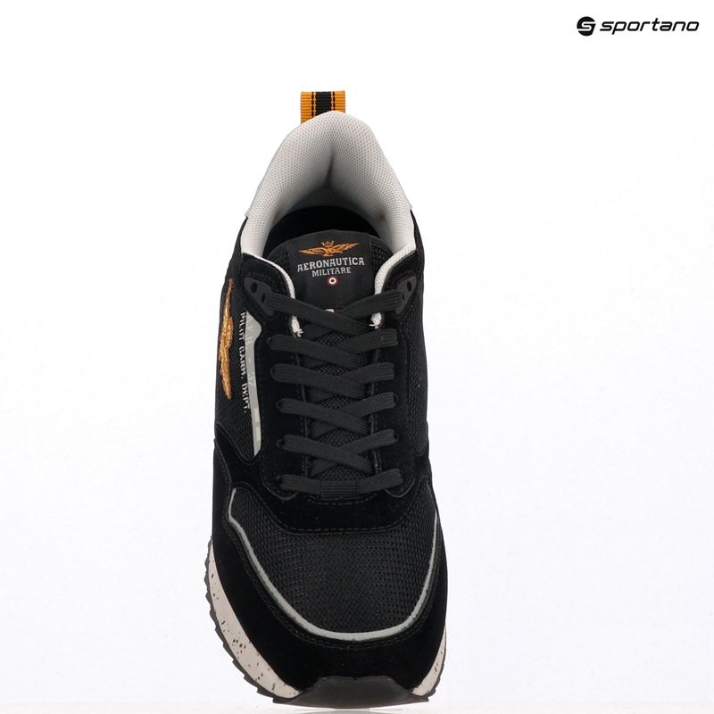 Aeronautica Militare pánske topánky 251SC288CT3545 jet black 9
