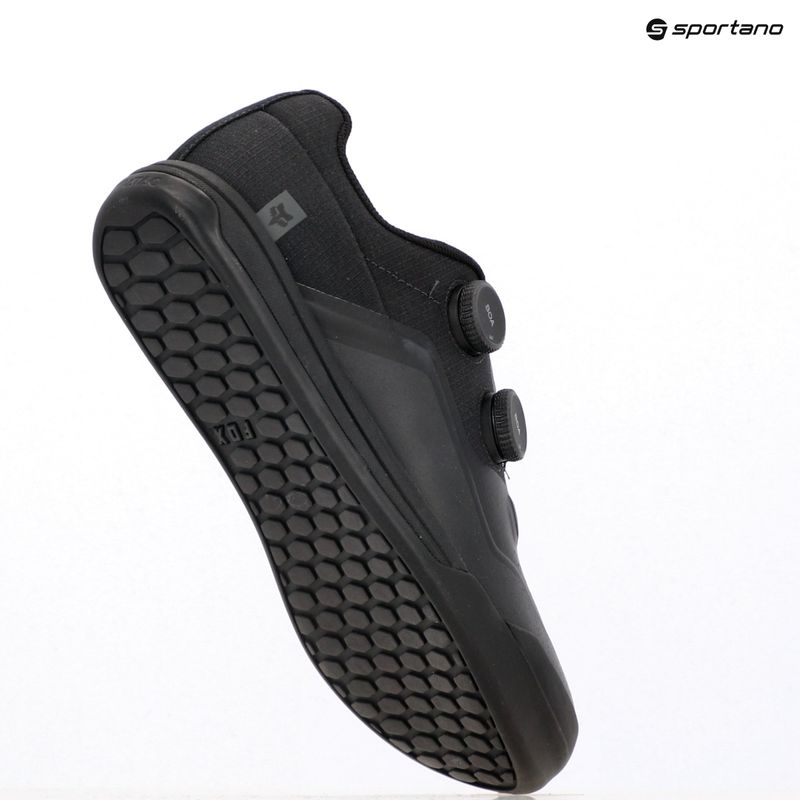Pánska cyklistická obuv Fox Racing Union BOA Flat black 9