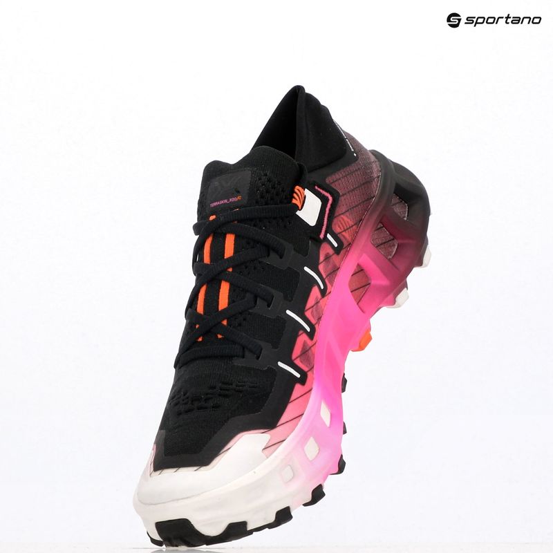 Bežecká obuv X-Bionic Terraskin X00/C x black/x white/fluo pink 14