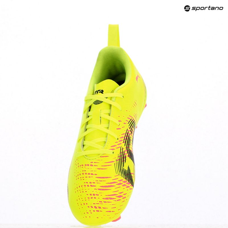 Detské kopačky PUMA Future 8 Play FG/AG Jr yellow alert/puma black/sun struck 9