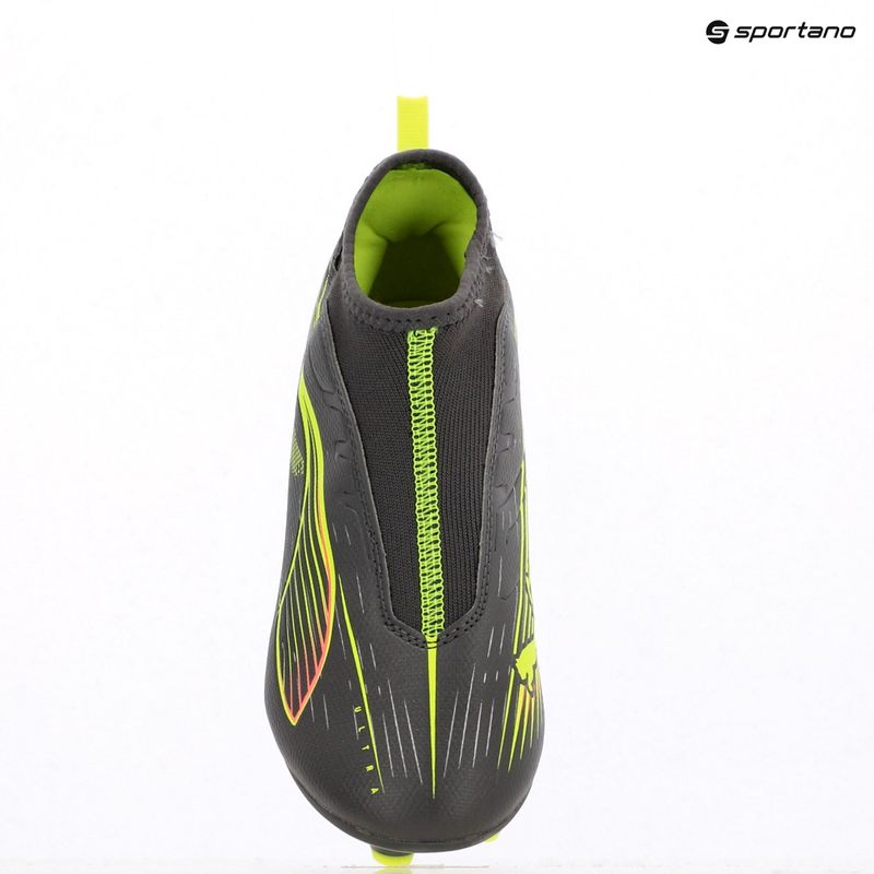Detské kopačky PUMA Ultra 5 Match+ LL FG/AG Jr matte aged silver/yellow alert/puma aged silver 9