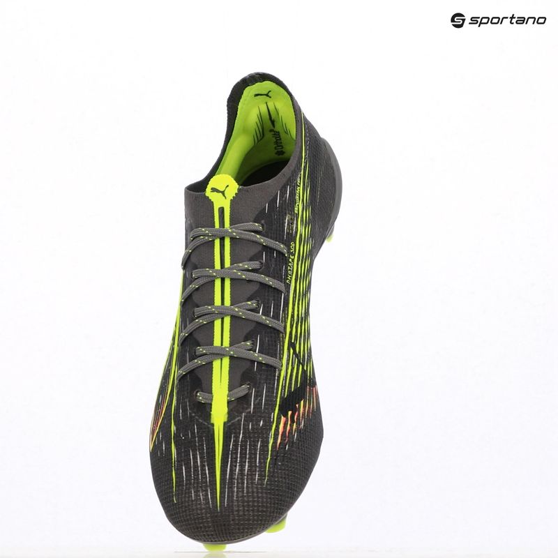 Pánske kopačky PUMA Ultra 5 Ultimate FG matte aged silver/yellow alert/sun struck 9