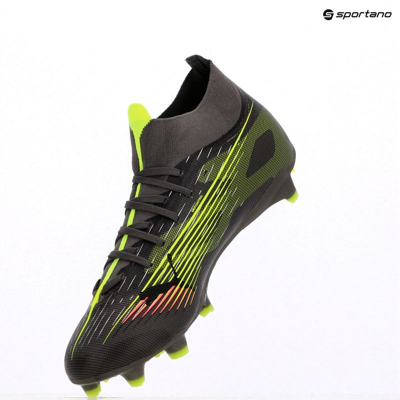Pánske kopačky PUMA Ultra 5 Match+ FG/AG matte aged silver/yellow alert/puma aged silver 9