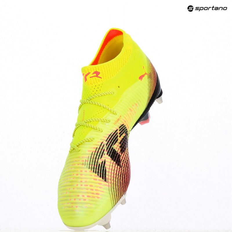 Pánske kopačky PUMA Future 8 Ultimate MxSG yellow alert/puma black/sun struck 9