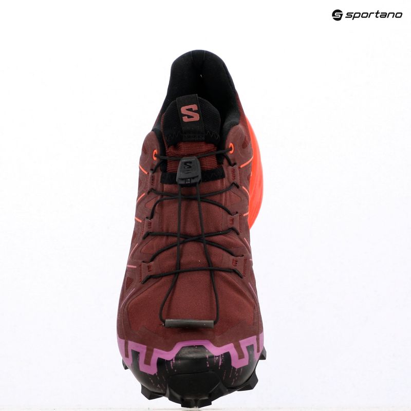 Salomon Speedcross 6 dámska bežecká obuv tawnyp/noctur/redora 9
