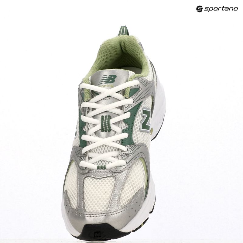 Topánky New Balance 530's silver metallic/mallard green 9