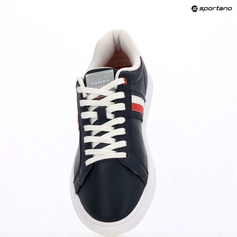 Pánske topánky Tommy Hilfiger Essential Leather Cupsole desert sky 9