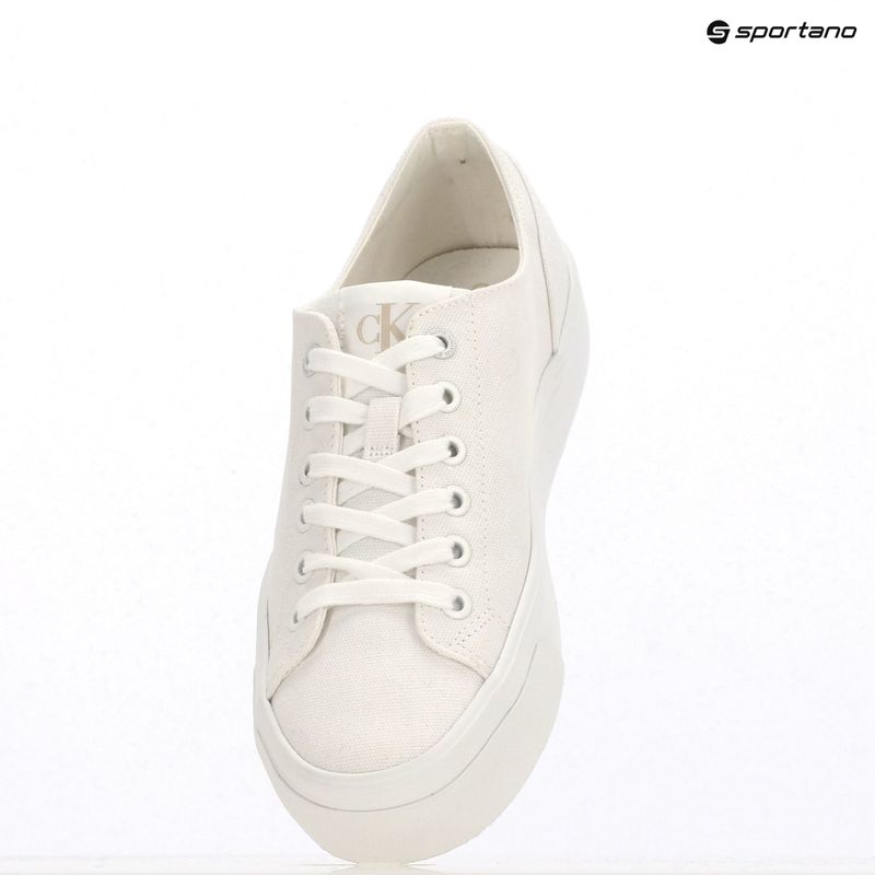Dámske tenisky Calvin Klein YW0YW01763 Vulc Flatform Low Cv MG triple bright white 9
