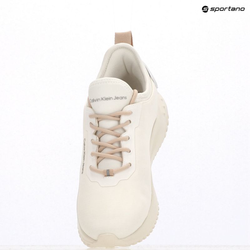 Dámske topánky Calvin Klein YW0YW01665 Eva Runner Sock Mix In Hitech bright white/creamy white/w pink 9