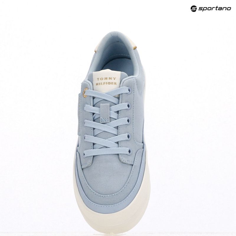 Dámske tenisky Tommy Hilfiger Essential Vulc Textile breezy blue 9