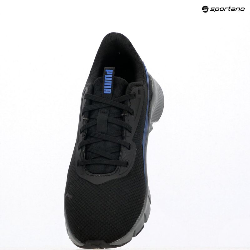 PUMA Flexfocus Lite Modern Woven bežecká obuv puma black/vivid blue 11