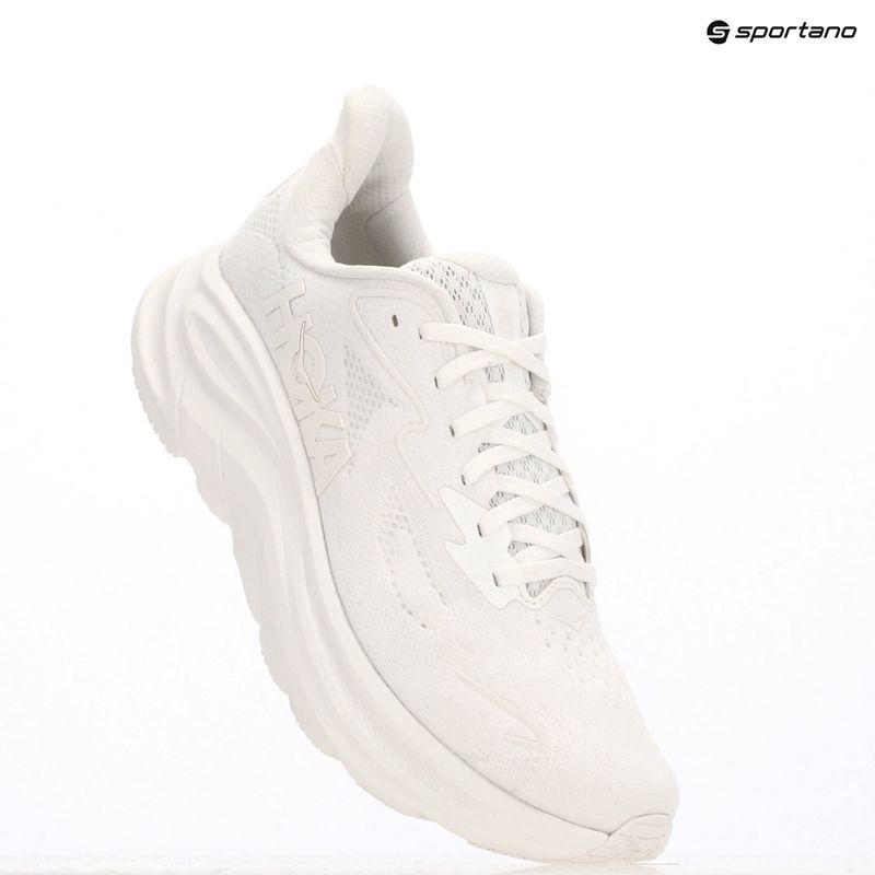 Pánska bežecká obuv HOKA Clifton 10 white/white 17