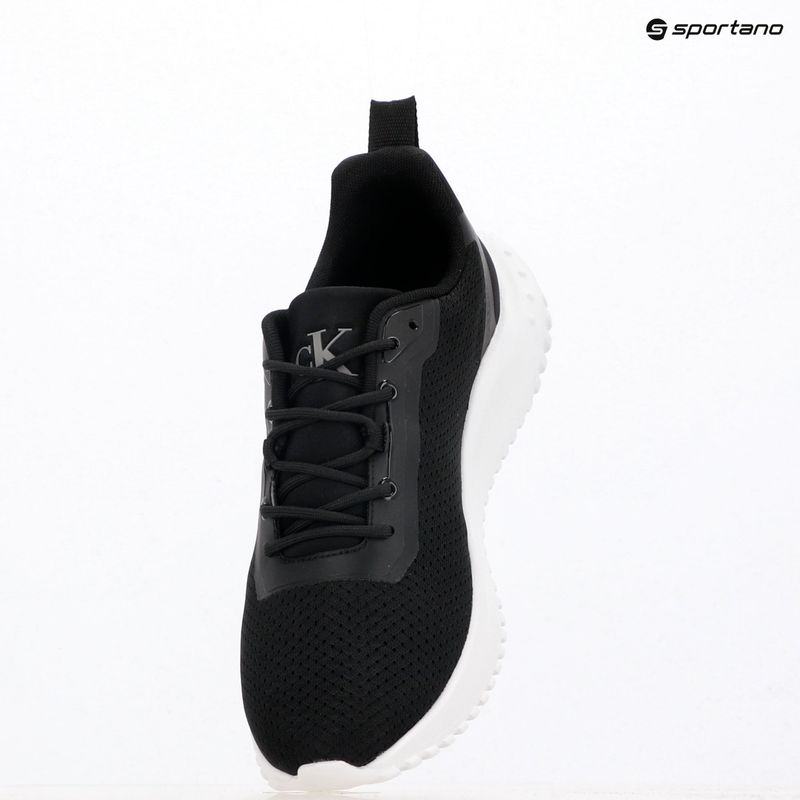 Pánske topánky Calvin Klein YM0YM01285 Hike Runner Mix Mesh Black/Bright White 9