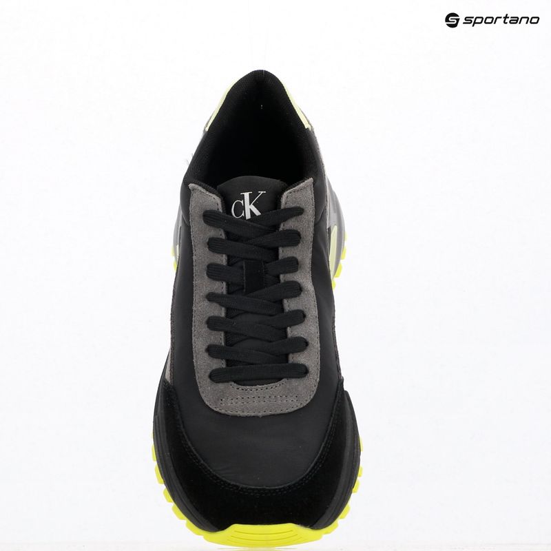 Pánske topánky Calvin Klein YM0YM01292 Hike Runner Casual Ny-Su Ck Black/Granite Grey/Wild Lime 9
