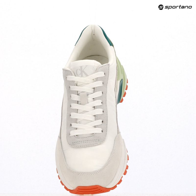 Pánske topánky Calvin Klein YM0YM01292 Hike Runner Casual Ny-Su Bright White/Wild Green/Tigerilily 9