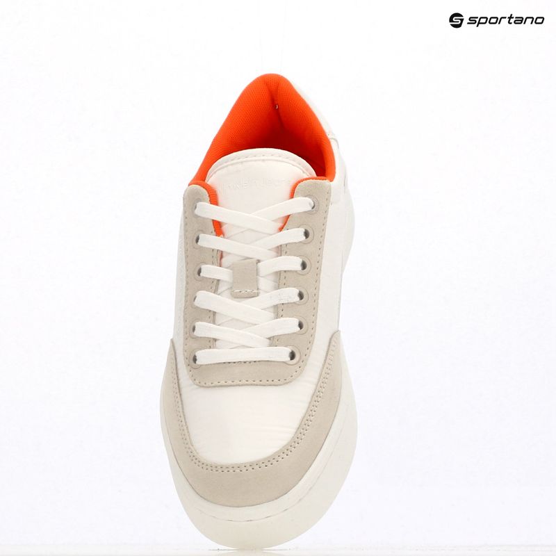 Topánky Calvin Klein YM0YM00669 Classic Cupsole Su Softny creamy white/white/firecracker 9