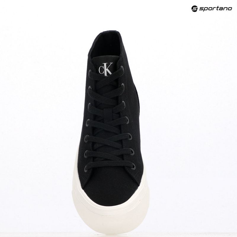 Dámske tenisky Calvin Klein YW0YW01764 Vulc Flatform Mid Cv Mg black/bright white 9