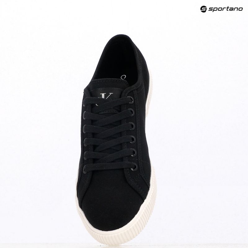 Dámske tenisky Calvin Klein YW0YW01762 Ess Vulc Low Cv Mg Wn black/bright white 9