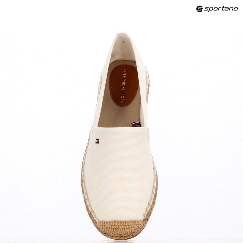 Dámske topánky Tommy Hilfiger Flag Canvas ecru 9