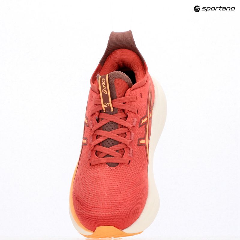 Dámske bežecké topánky Asics Gel-Nimbus 27 dark pink clay/orange glow 17