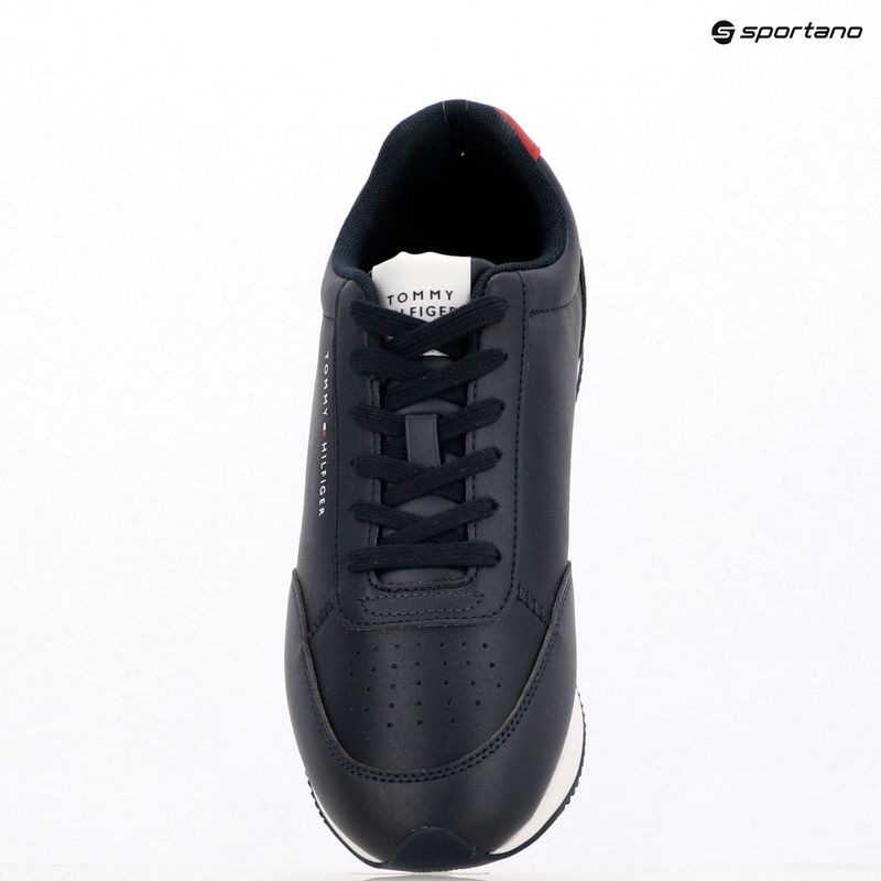 Pánske topánky Tommy Hilfiger Lo Runner Pu Mix desert sky 9