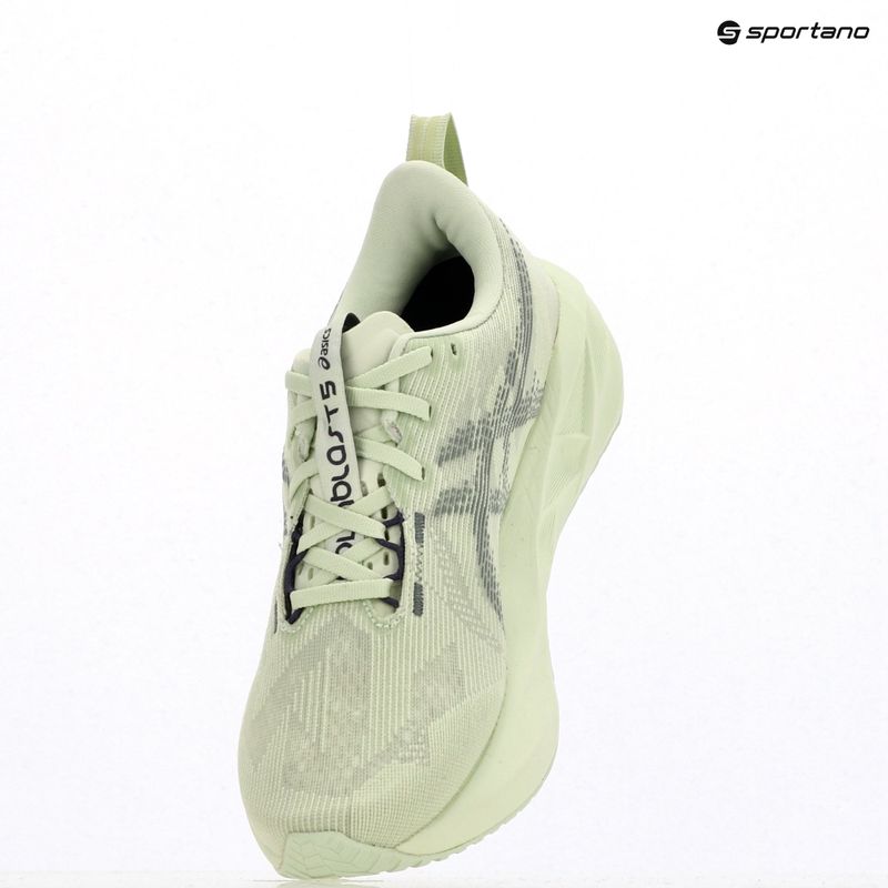 Dámske bežecké topánky ASICS Novablast 5 whisper green/monument blue 17