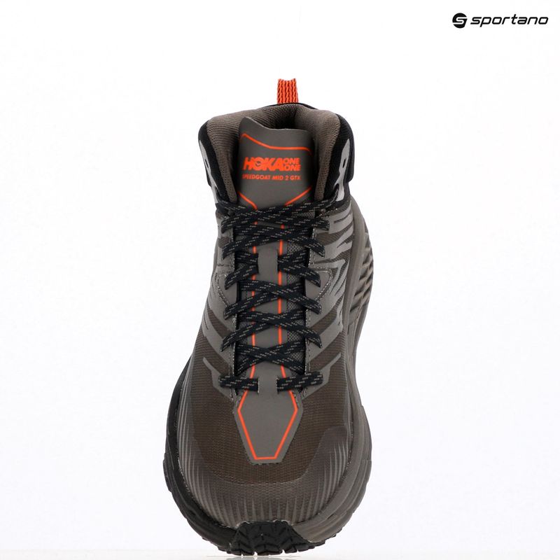 Pánske topánky HOKA Speedgoat 2 MID GTX anthracite/dark gull grey 8