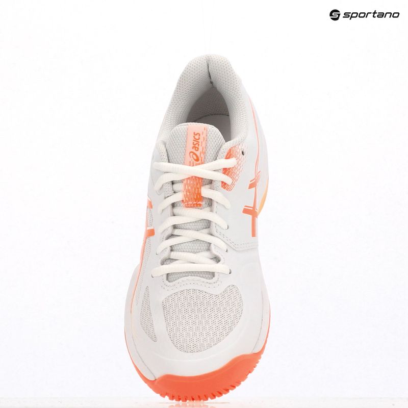 Dámske volejbalové topánky ASICS Court Hunter FF white/vivid coral 13