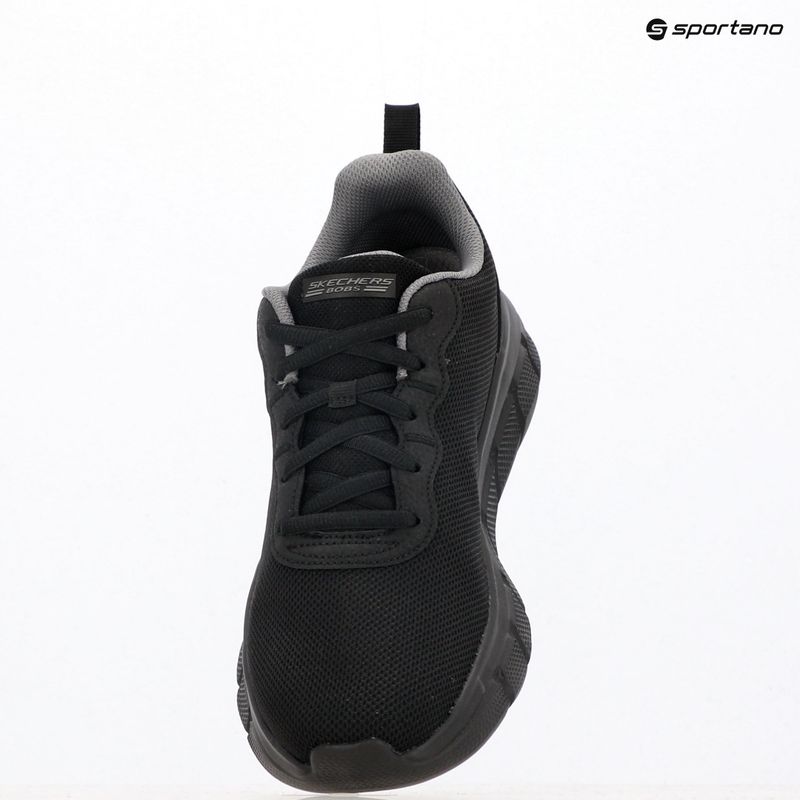 Pánske topánky Skechers Bobs Sport B Flex Icy Edge black 9