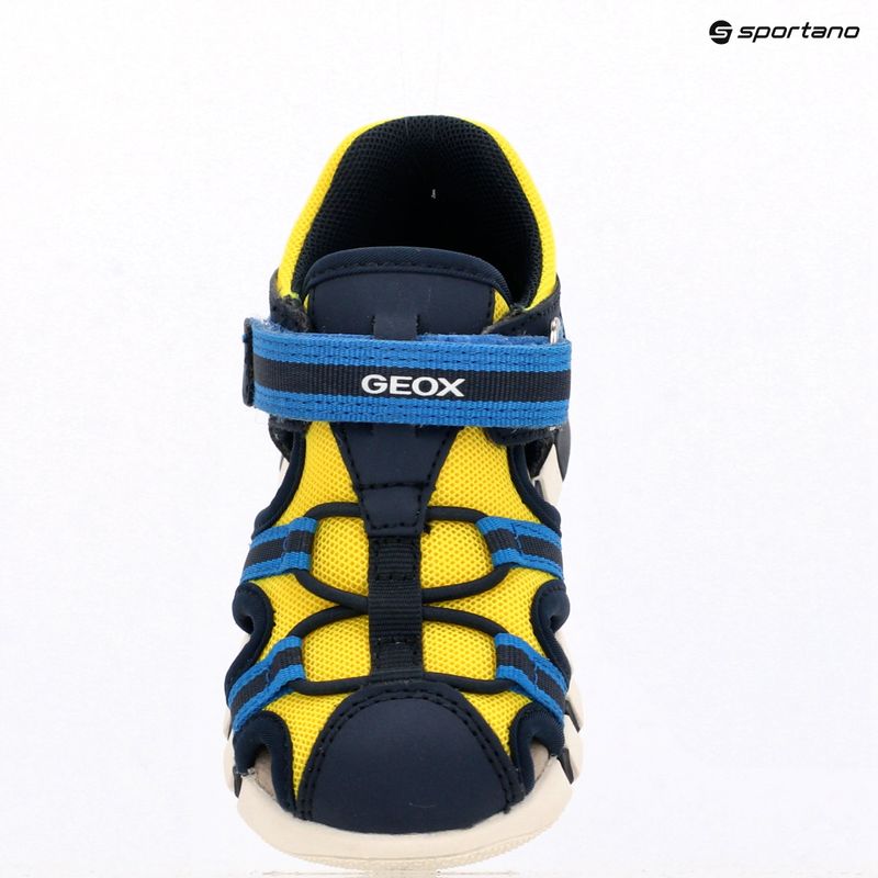 Detské sandále Geox Iupidoo navy/fluo yellow 9