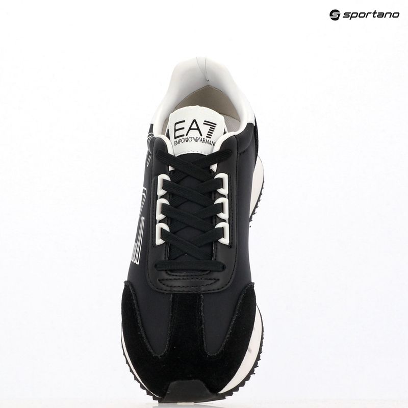 Topánky EA7 Emporio Armani Black & White Vintage blk/white/blk eagle 12
