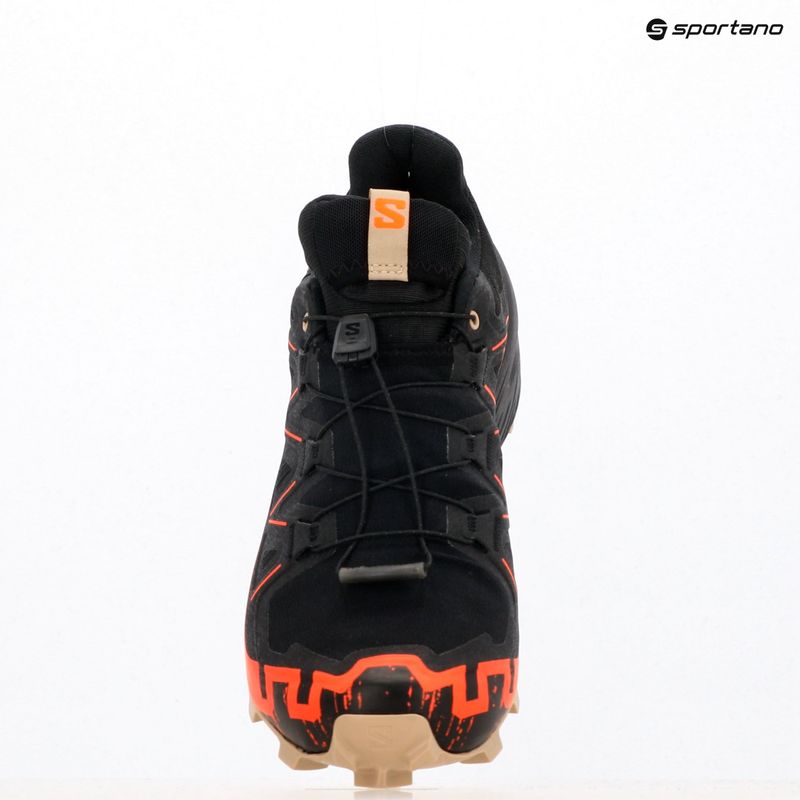 Pánske bežecké topánky Salomon Speedcross 6 GTX black/shocking orange/white pepper 10
