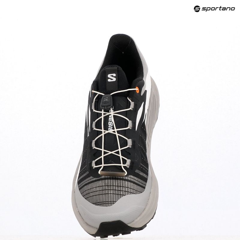 Pánske bežecké topánky Salomon Genesis black/alloy/turmeric 18
